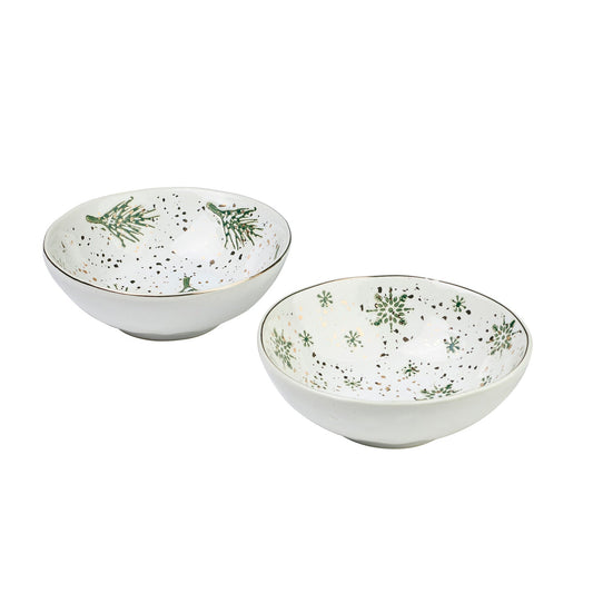 2 Lakeland Christmas Snack Bowls