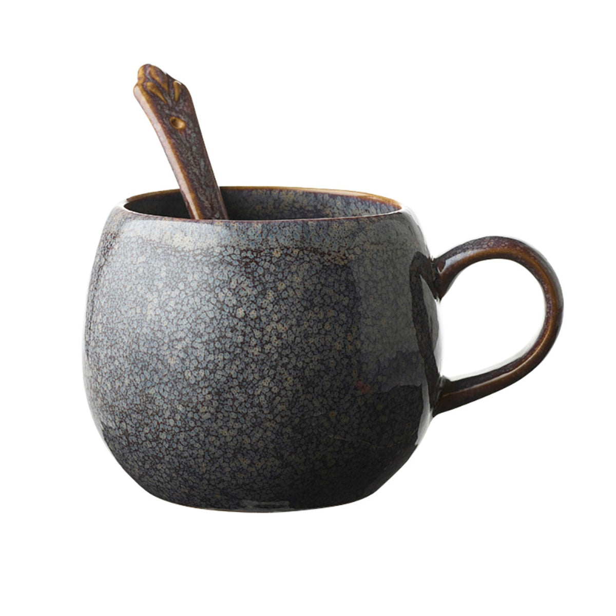 Lakeland Hug Mug with Spoon Blue 400ml