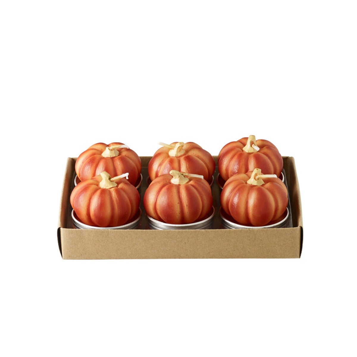 Lakeland Pumpkin Tealights – Pack of 6