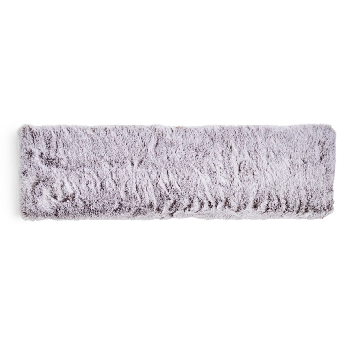 Grey Faux Fur Microwavable Body Wrap