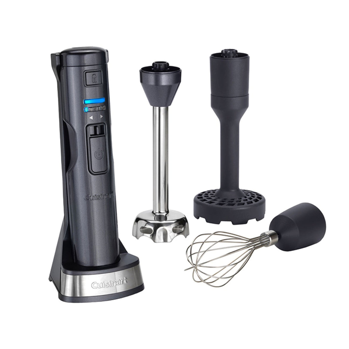 Cuisinart 3-in-1 Cordless Hand Blender Midnight Grey CSB300BU