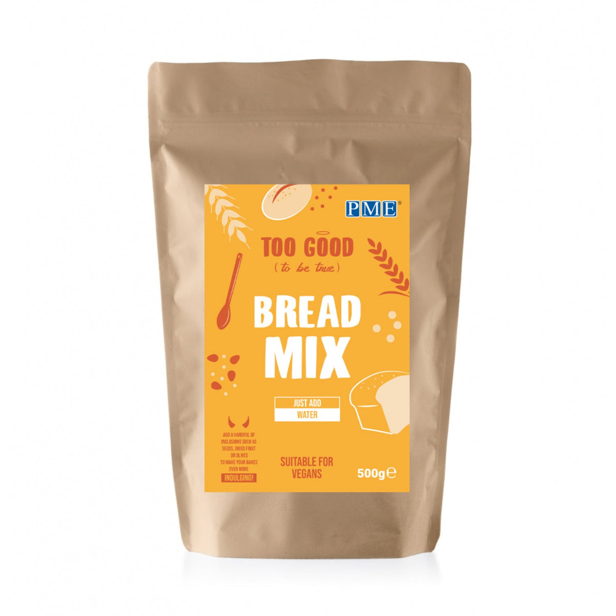 PME Too Good (To Be True) White Bread Mix 500g