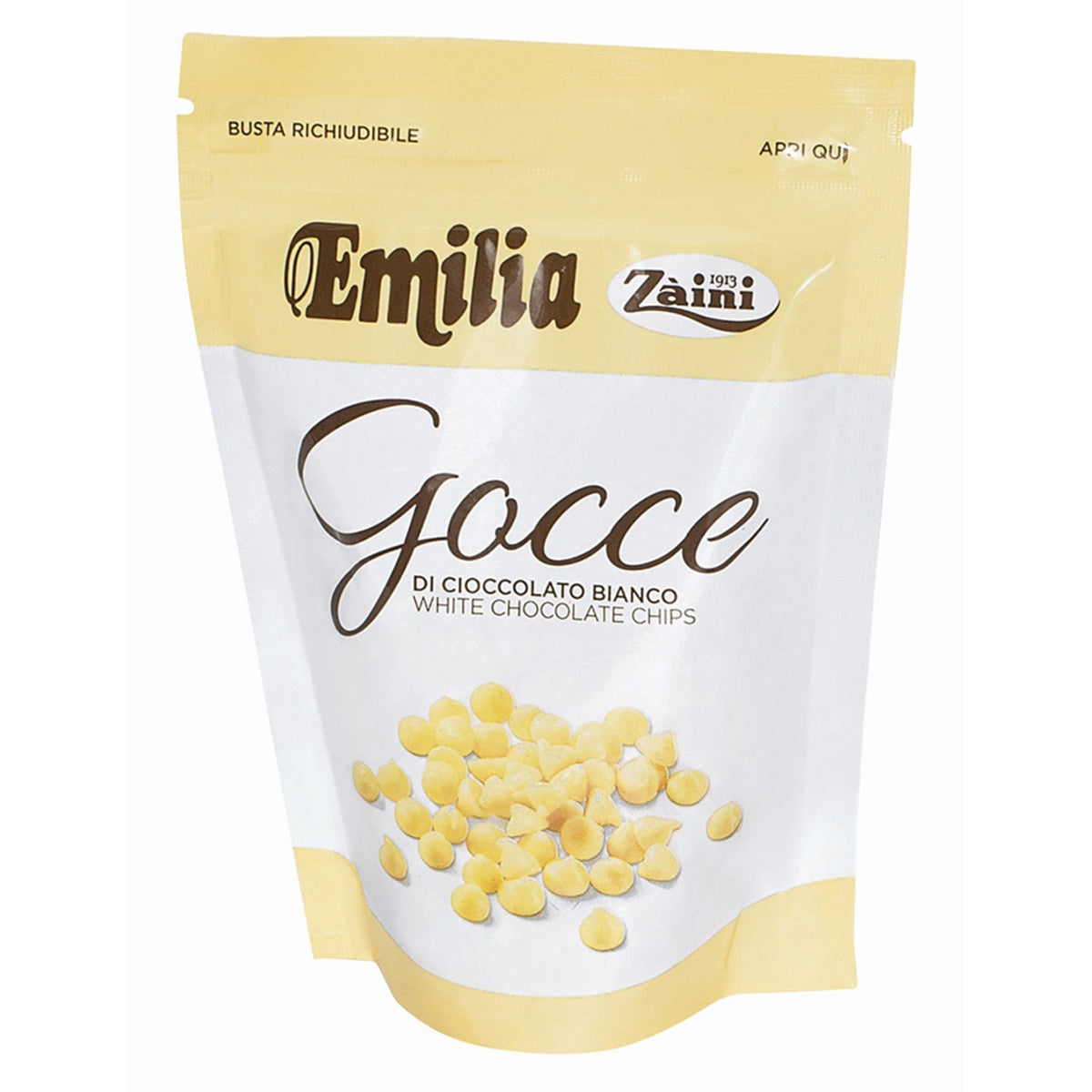 Emilia Zaini White Chocolate Baking Chips 180g