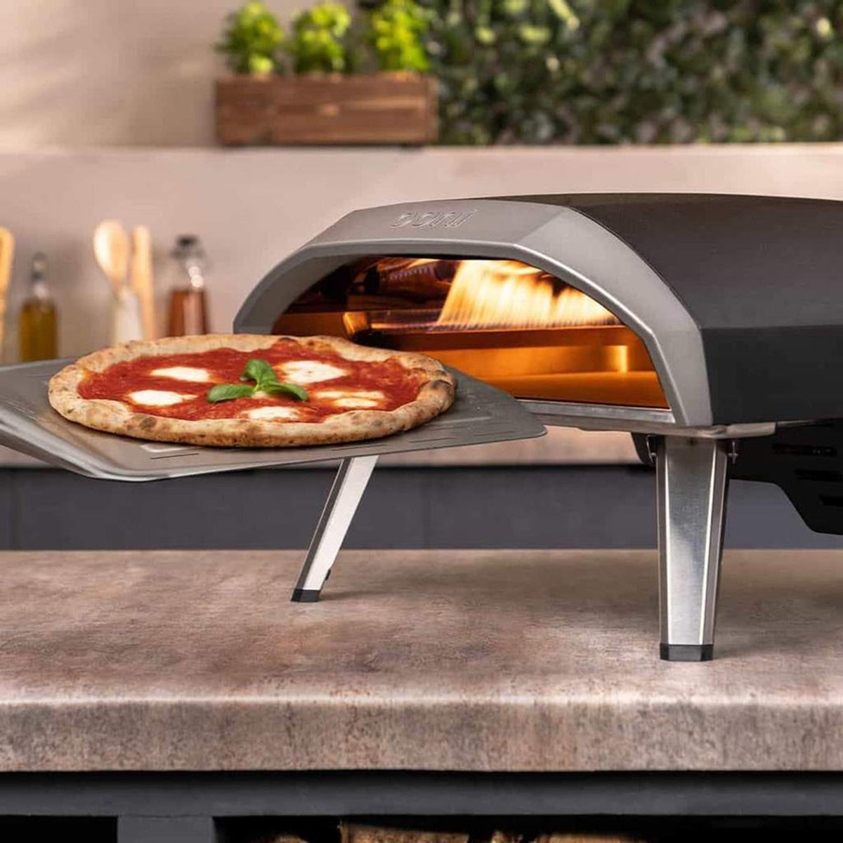 Ooni Koda 16 Gas-Fired Outdoor Pizza Oven with Baking Stone