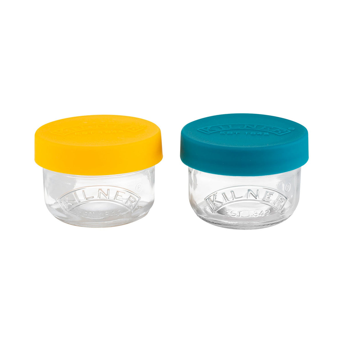 2 Kilner Glass Snack and Store Pots 125ml