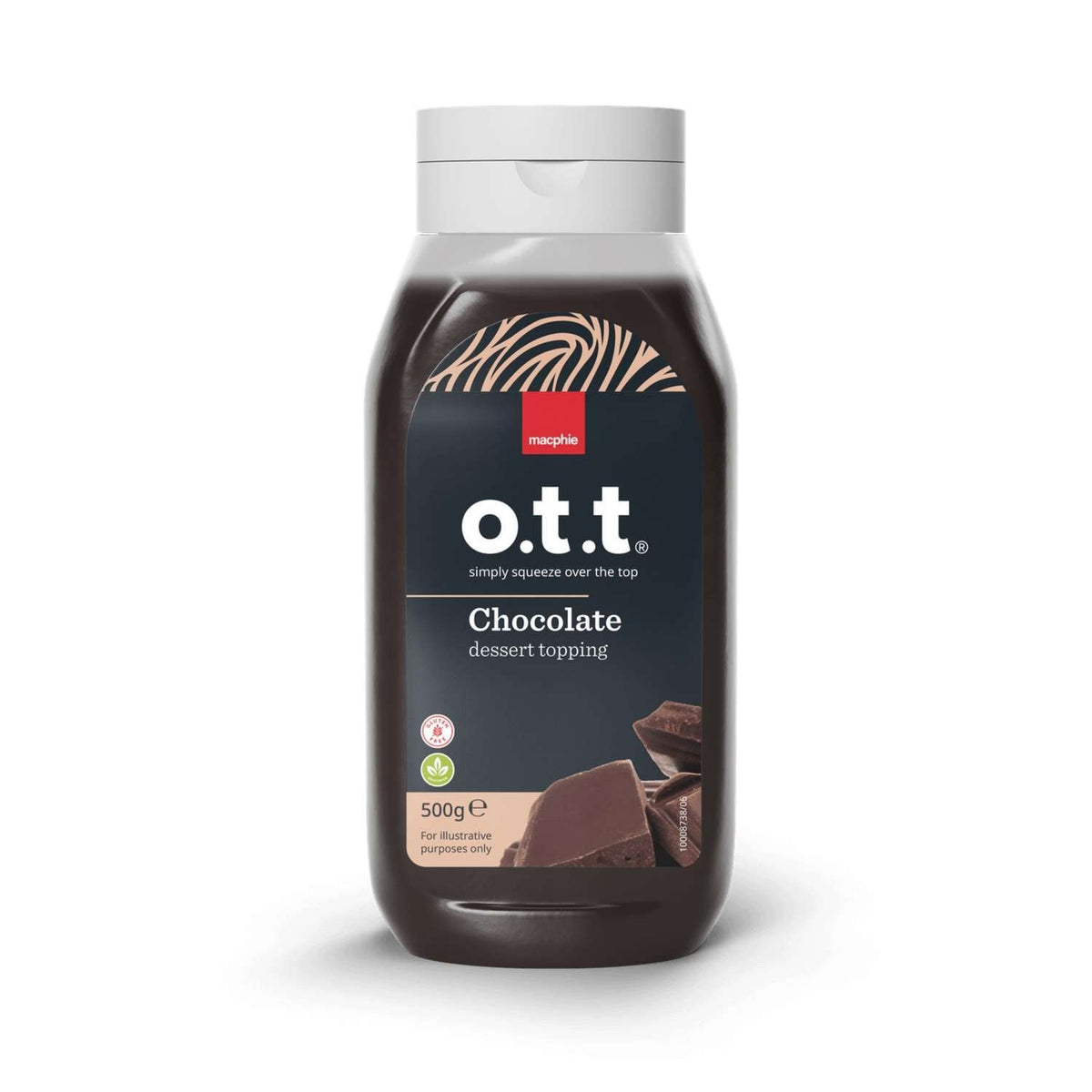 Macphie OTT Chocolate Dessert Topping 500g