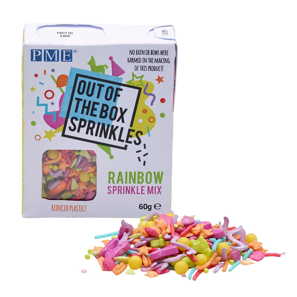 PME Celebration Rainbow Sprinkle Mix 60g