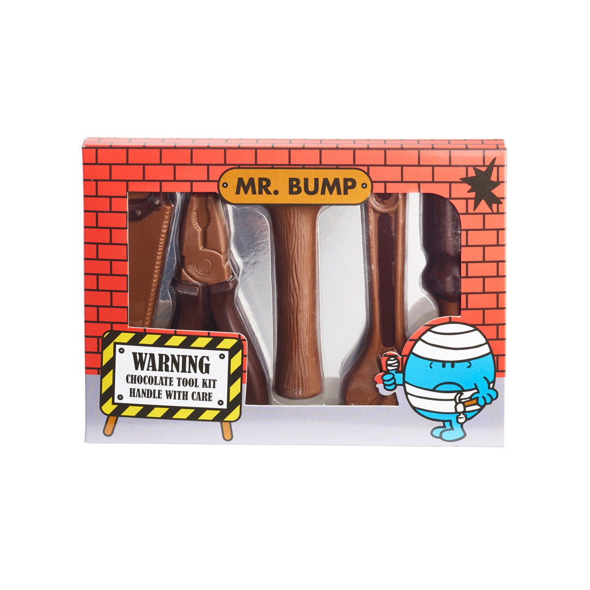 Mr. Men Mr. Bump Chocolate Tool Kit 150g