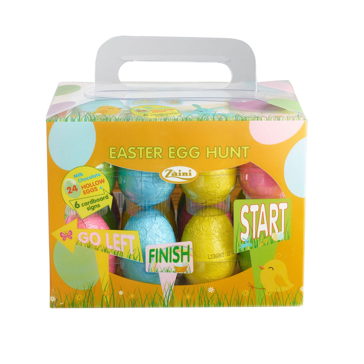 Zaini Easter Egg Hunt Game with Chocolate Eggs 480g