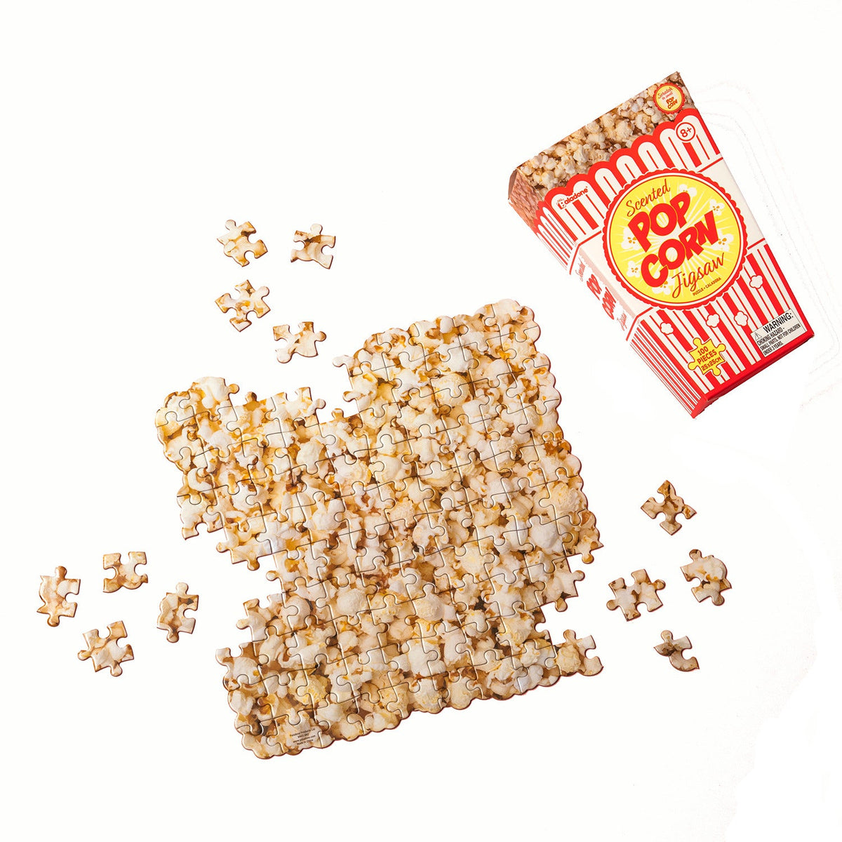 Scented Popcorn Jigsaw Puzzle – 100 Pieces