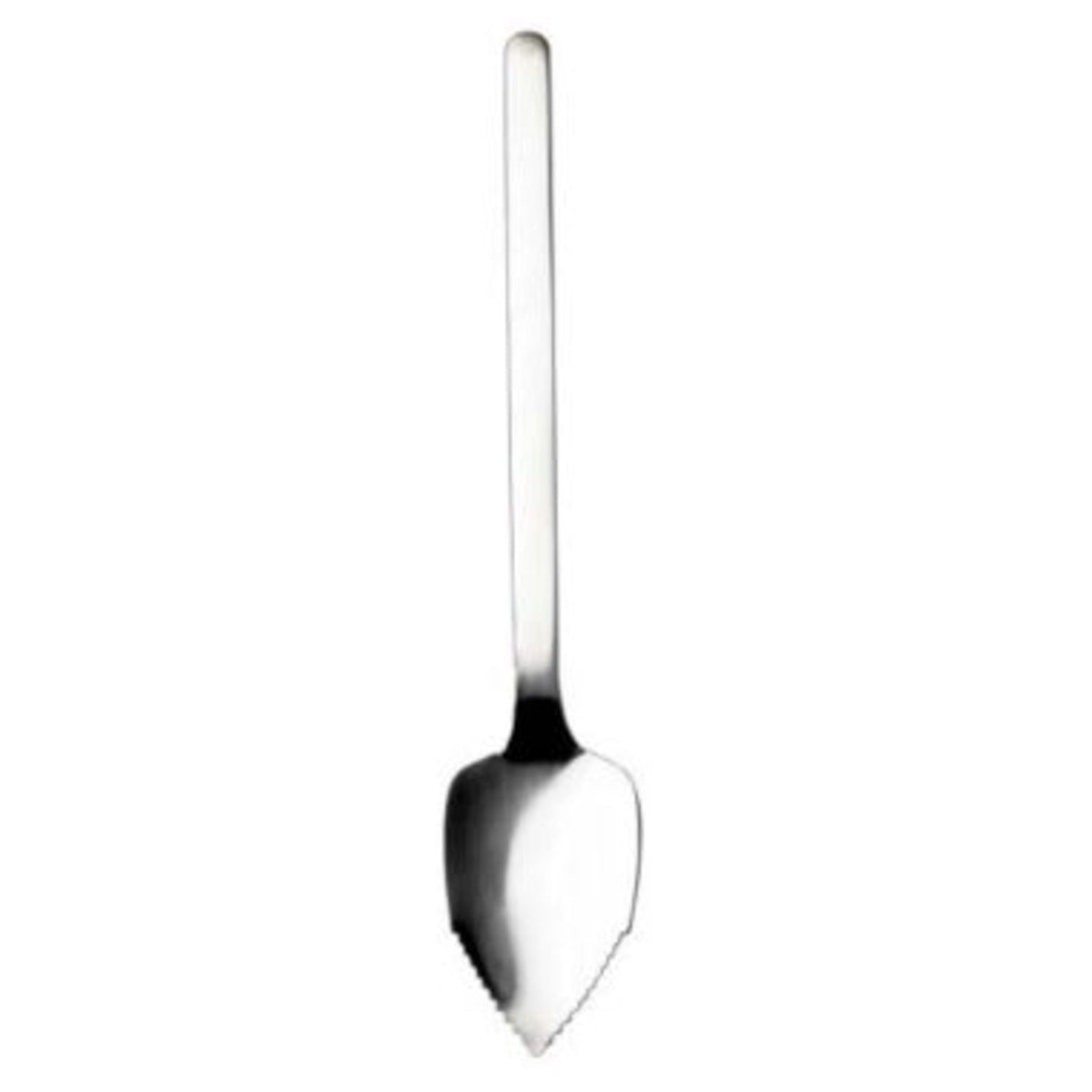 4 Serrated Stainless Steel Grapefruit & Kiwi Spoons