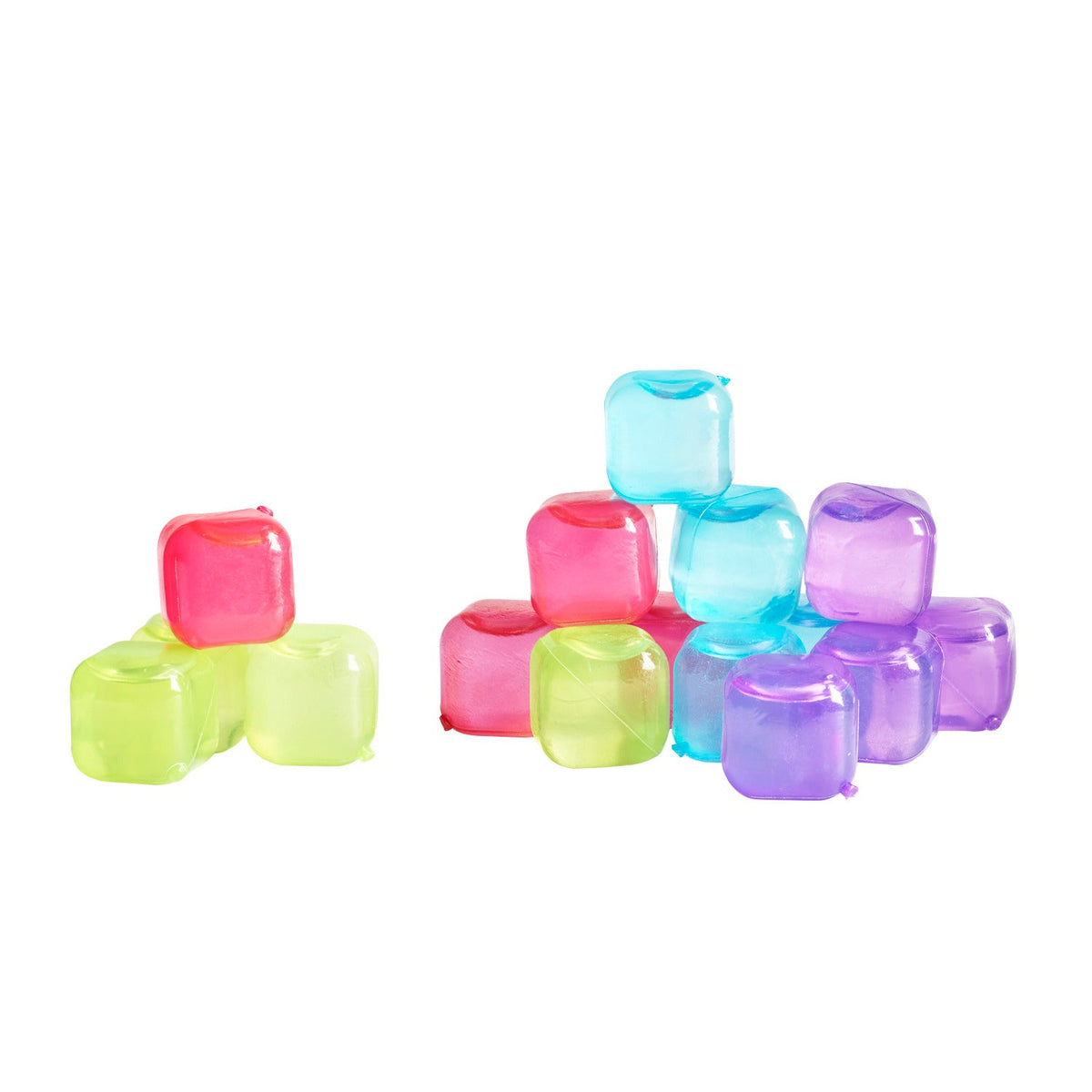 16 Joie Rainbow Reusable Ice Cubes and Tray