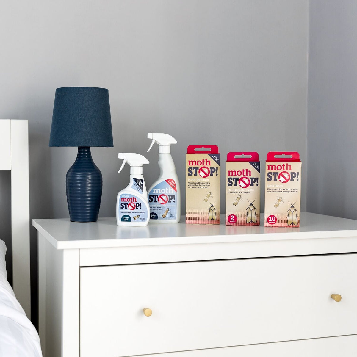 Moth Stop Clothes and Carpet Moth Detector and Trap