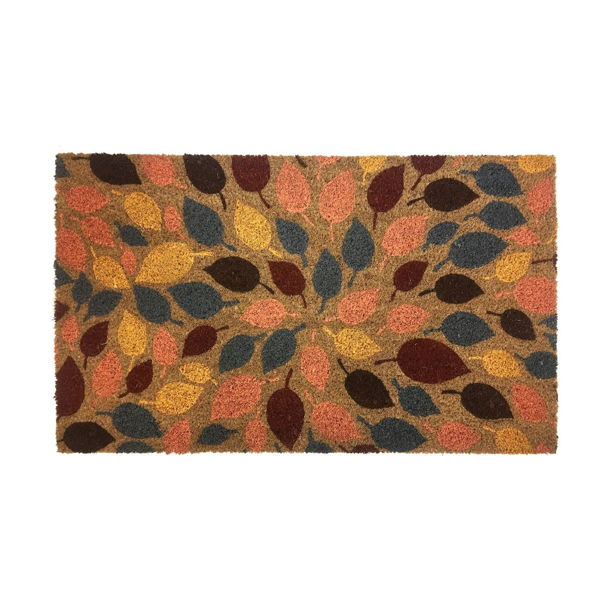 Likewise Matting Gainsborough Autumn Leaves Coir Doormat 75 x 45cm.