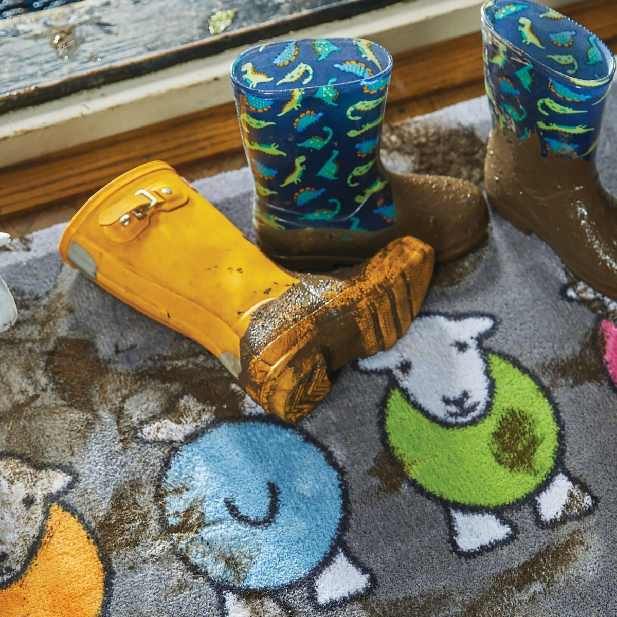 Hug Rug ‘Hello Ewe’ Herdy Doormat