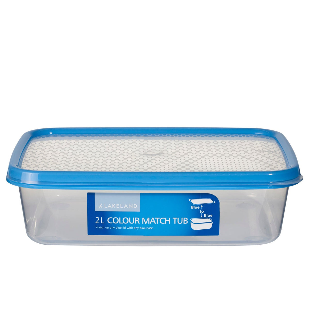 2L Colour Match Lidded Food Storage Container