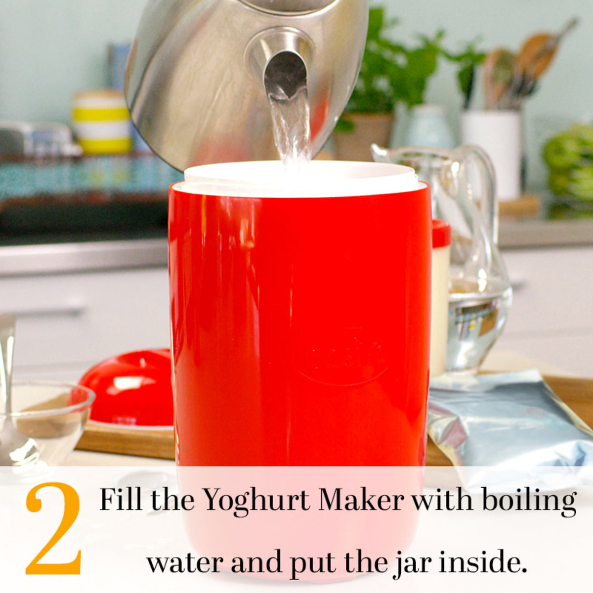 EasiYo 1kg Red Yoghurt Maker