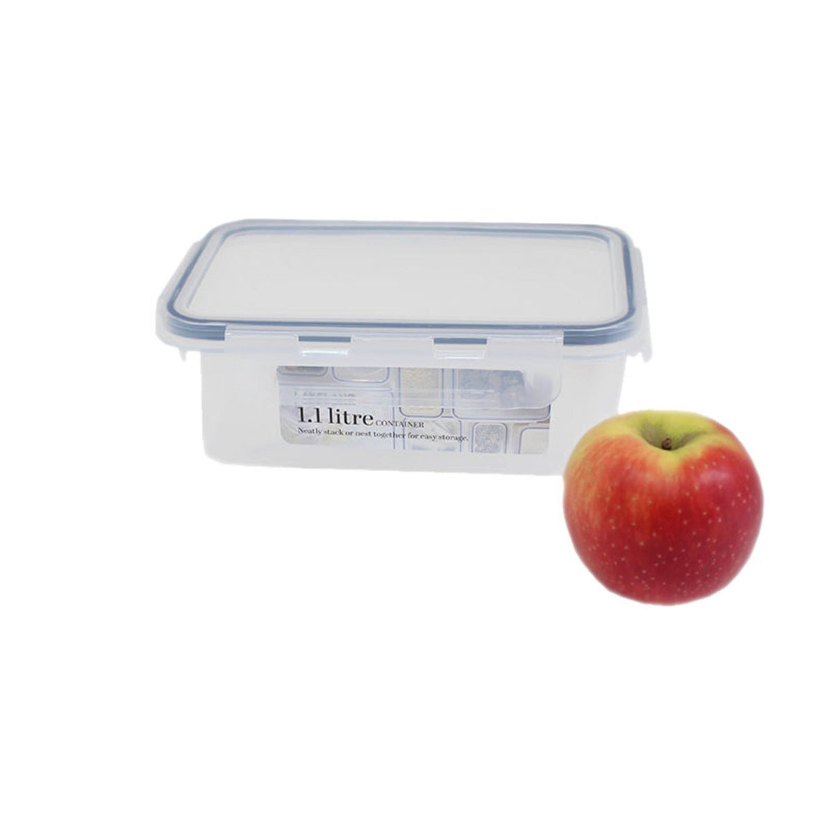 1.1L Clip Top Airtight Food Storage Container