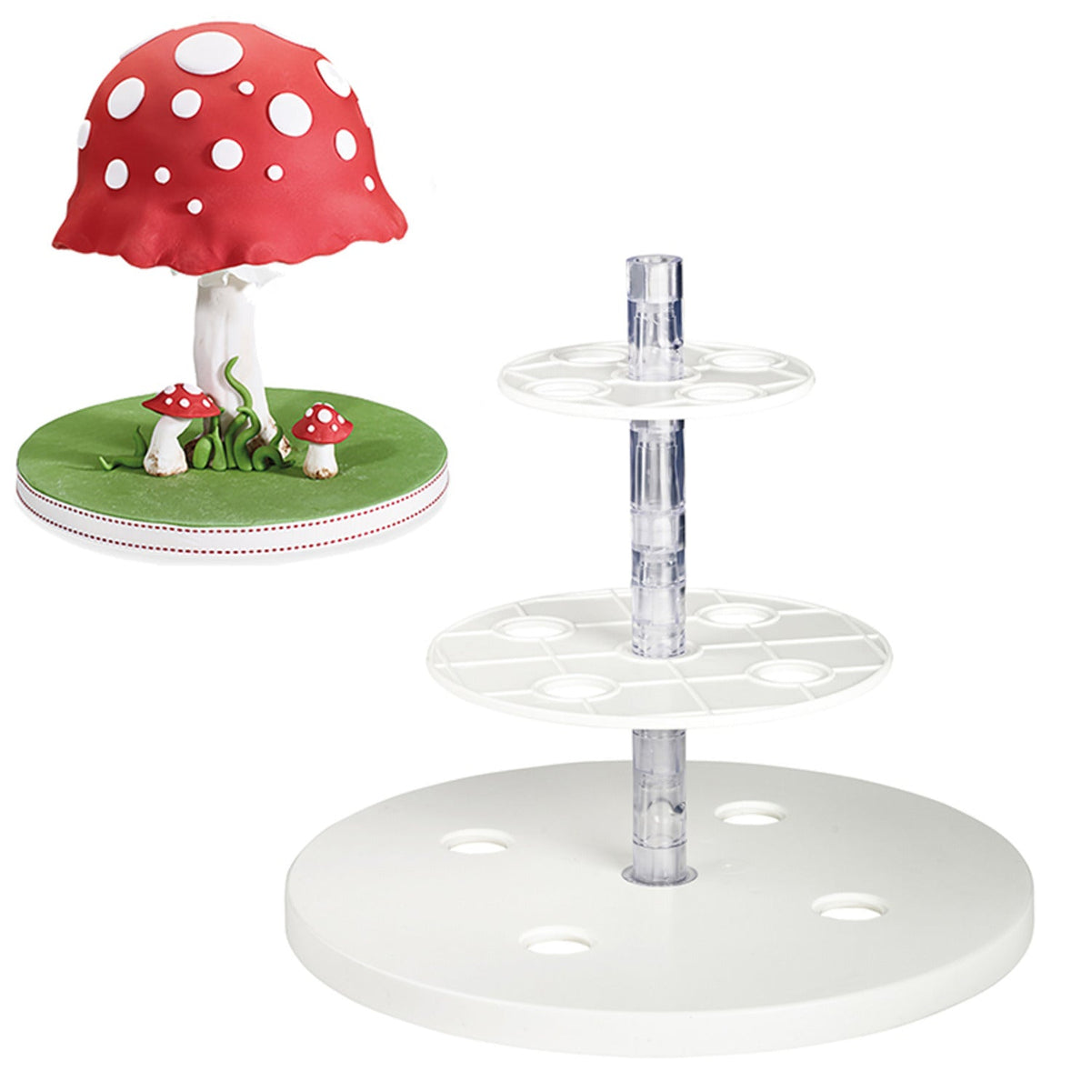 Tiers & Spheres Anti-Gravity Cake Kit