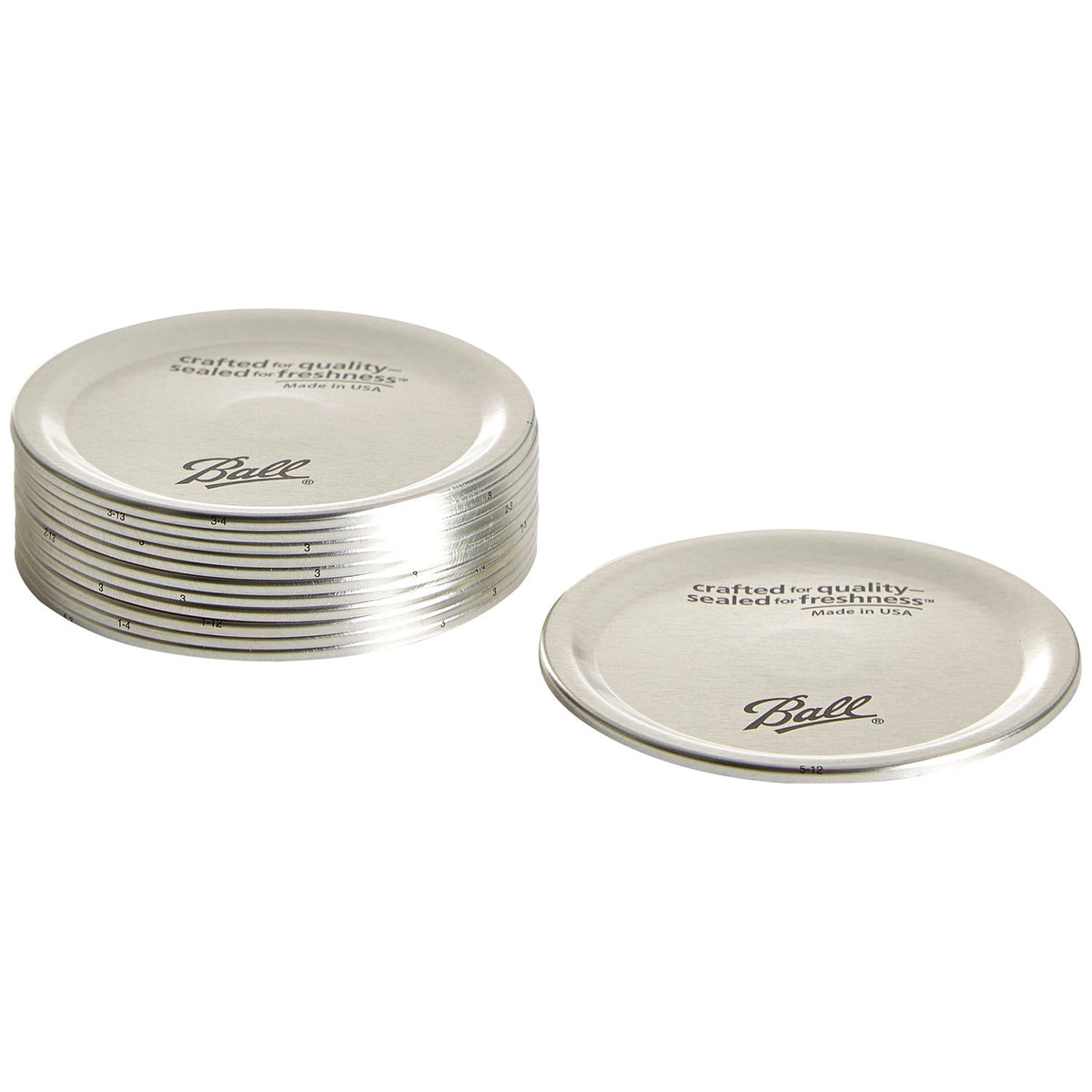 Ball Wide Mouth Mason Jar Lids - Pack of 12