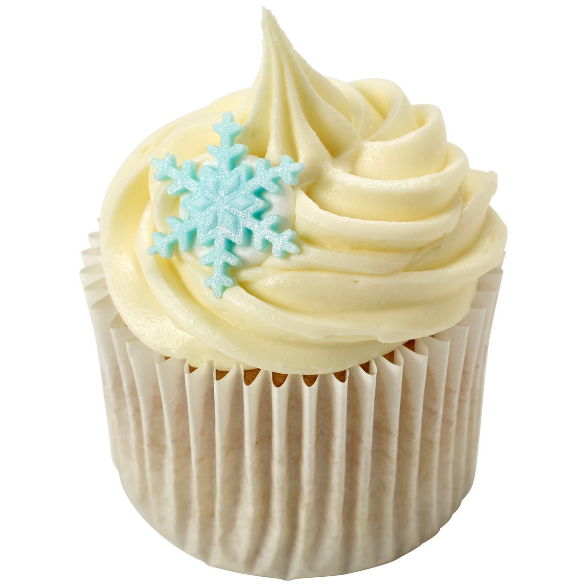 9 Sparkly Snowflake Sugarcraft Cake Toppers