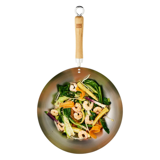 School of Wok 30cm Carbon Steel Wok
