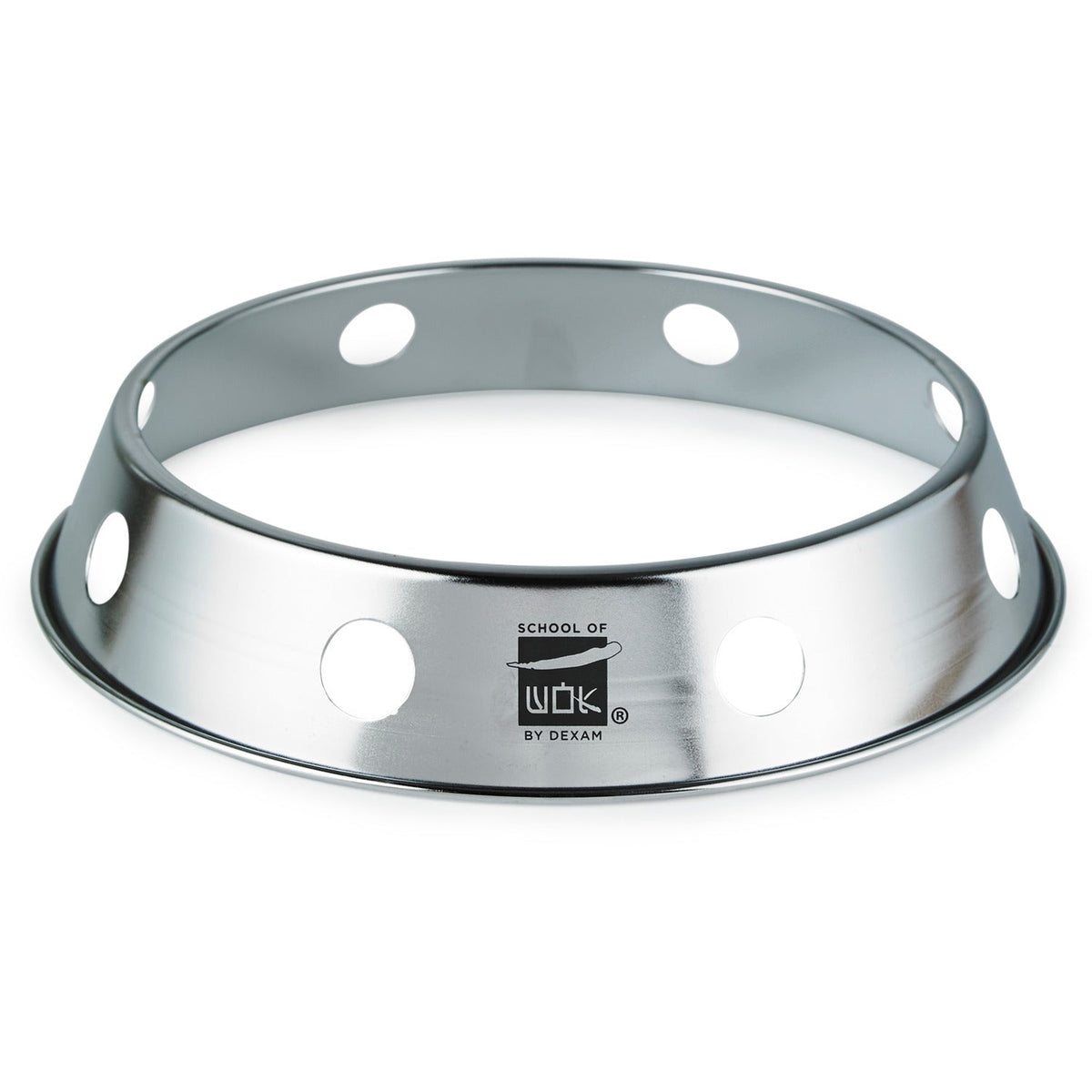 School of Wok 25cm Stainless Steel Wok Ring