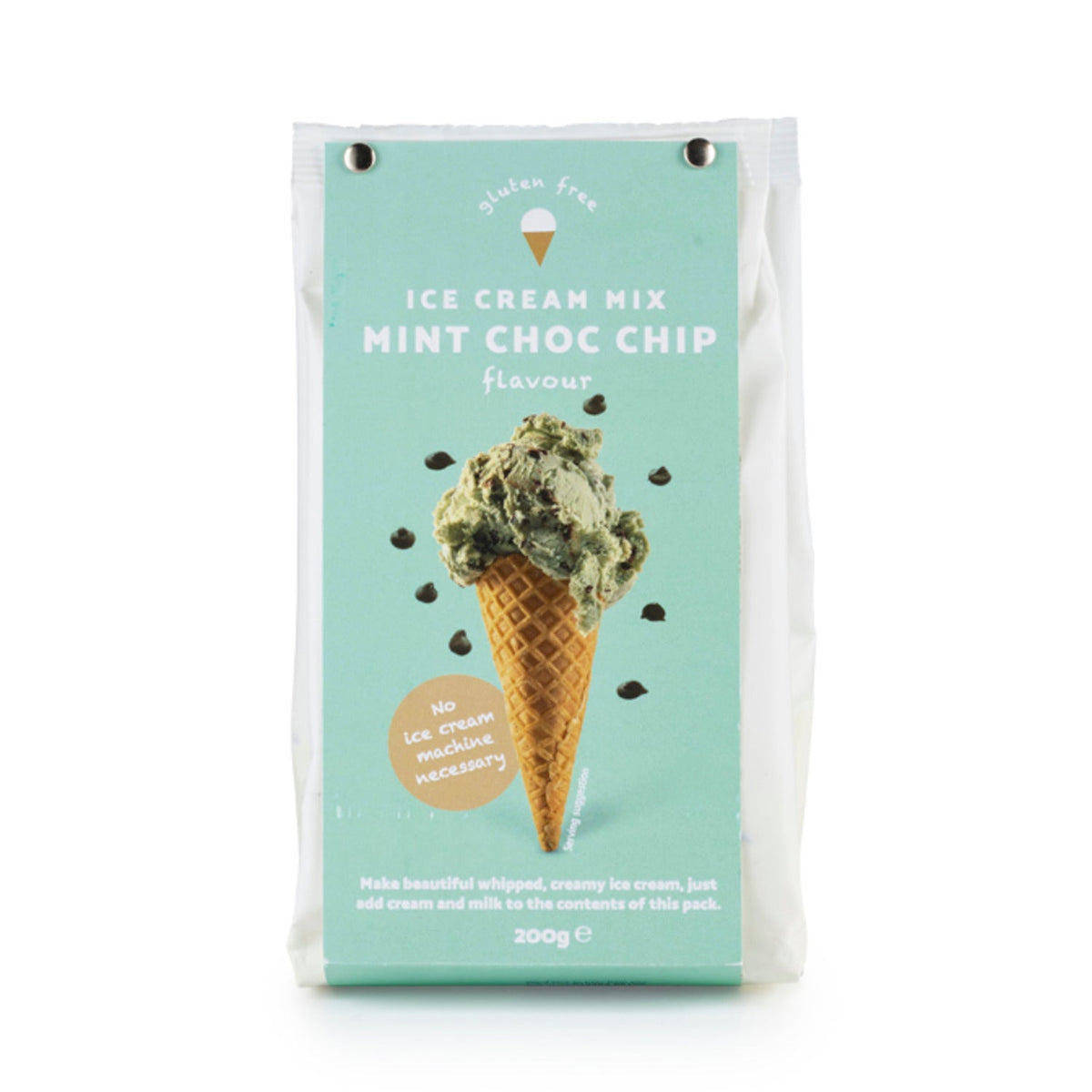 Lakeland Mint Choc Chip Ice Cream Mix 200g