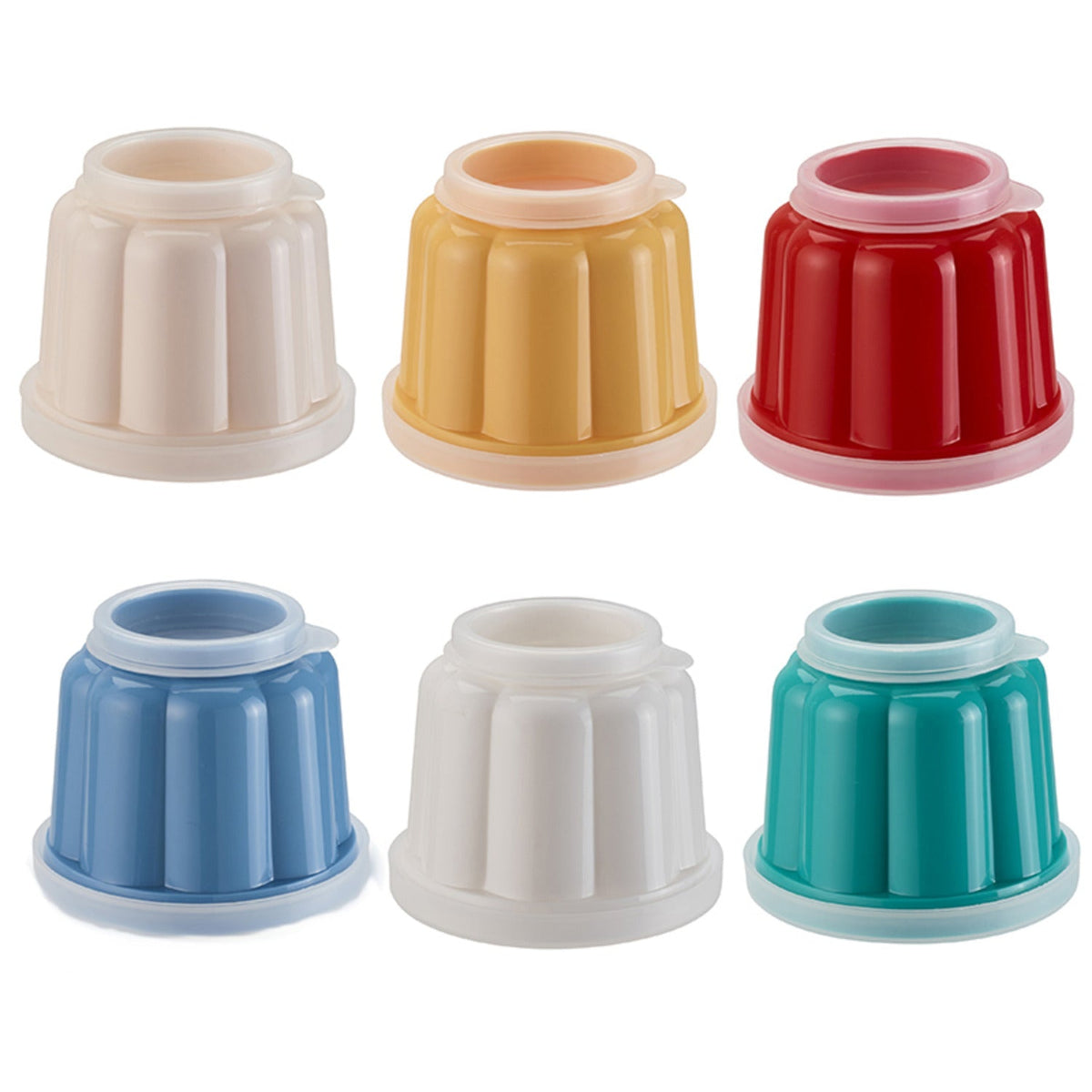 6 Lakeland Jelly Moulds