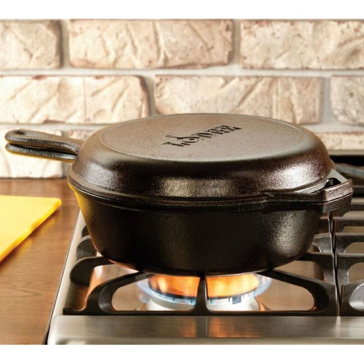 Lodge Cast Iron Combo Cooker 27cm