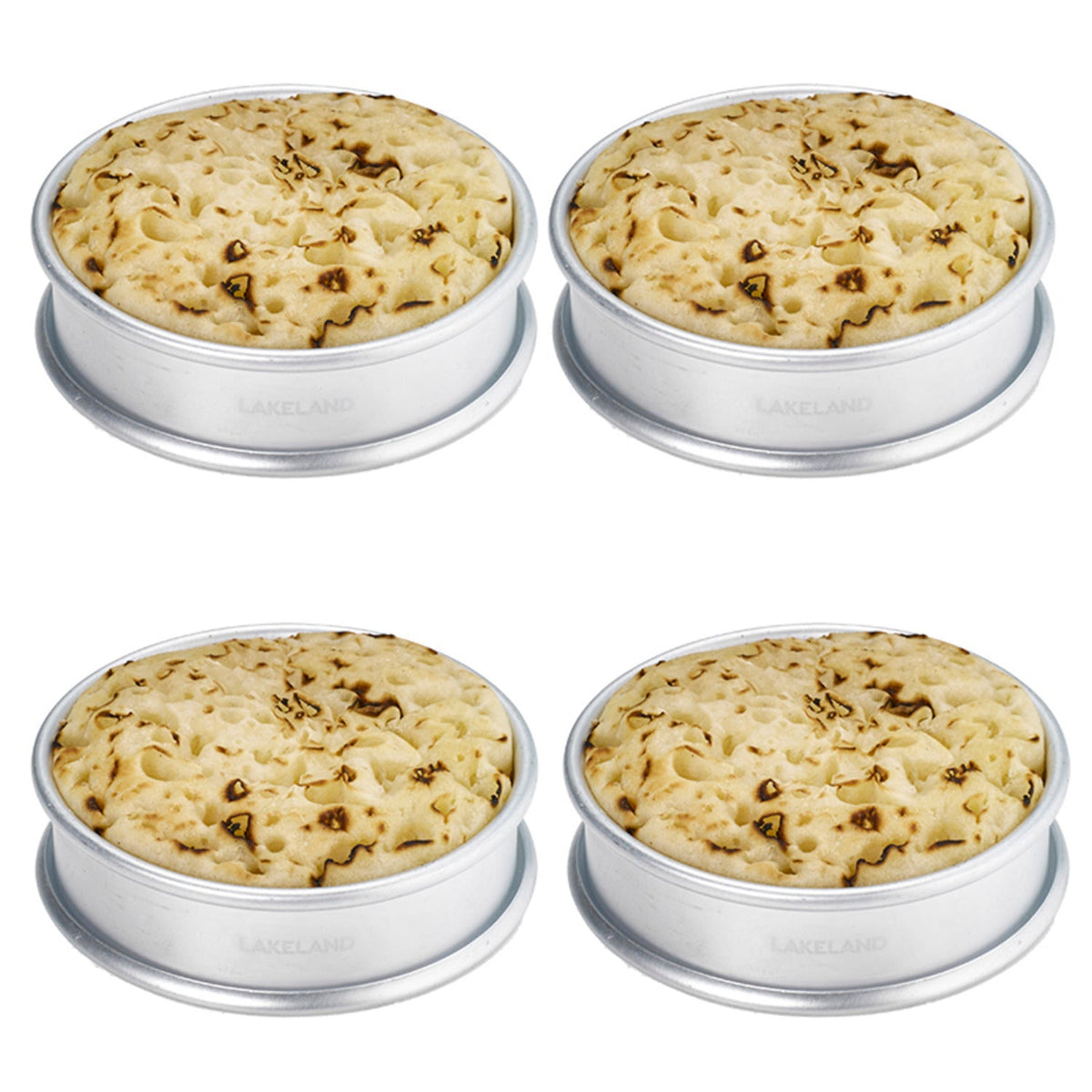 Lakeland Crumpet Rings - Pack of 4