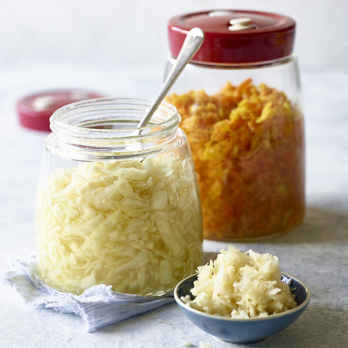 Lakeland Fermentation Jar with Air-Release Valve 1L