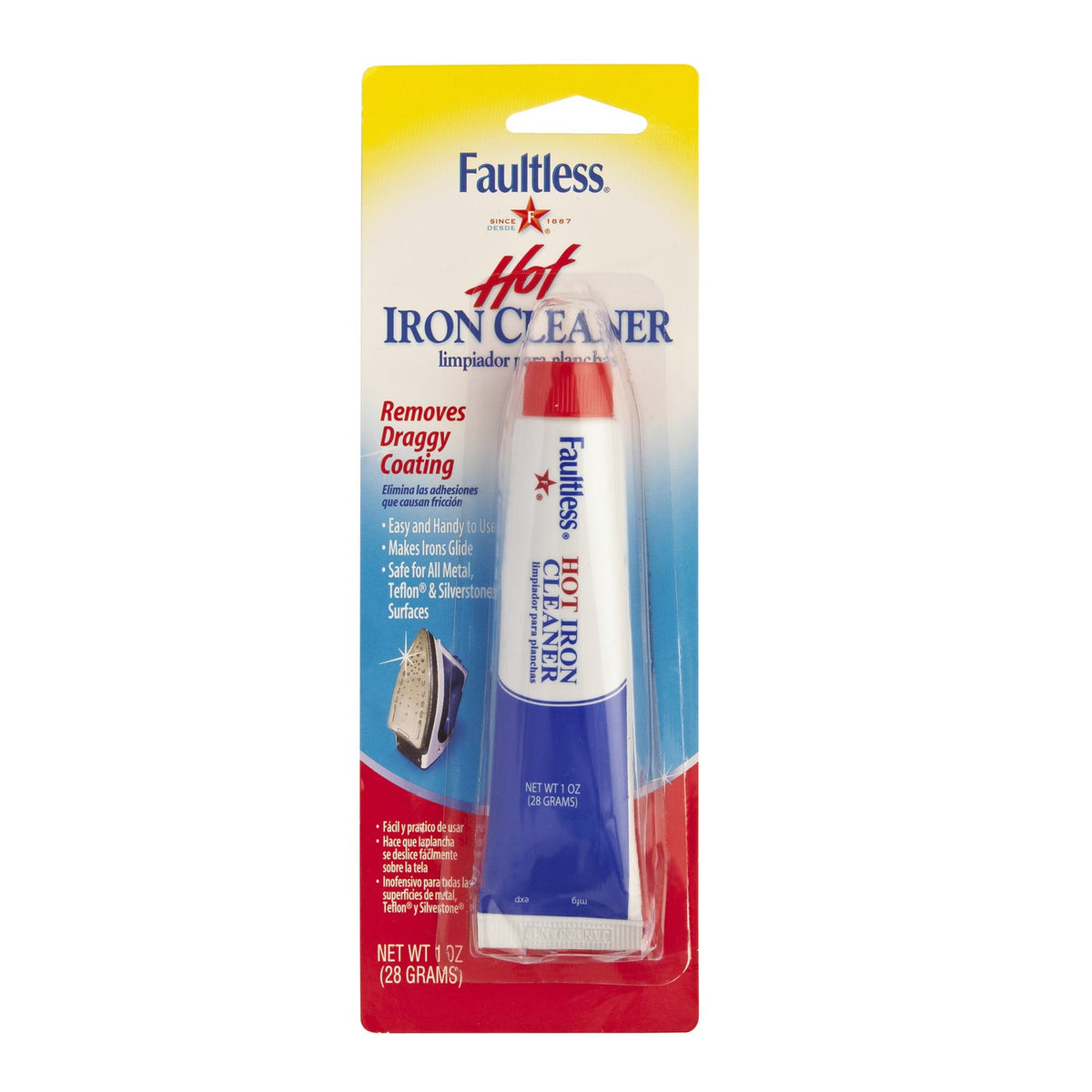 Hot Iron Soleplate Cleaner Cream 28g