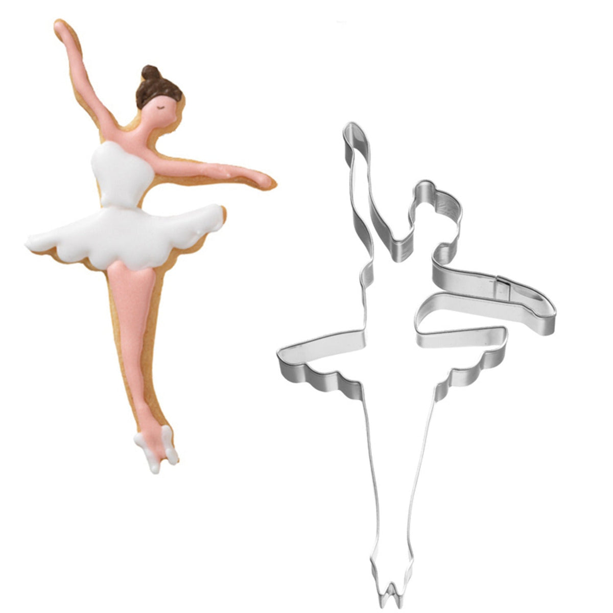 Dancing Ballerina Cookie Cutter 11cm
