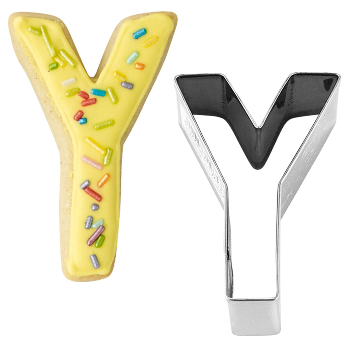 Letter Y Alphabet Stainless Steel Cookie Cutter