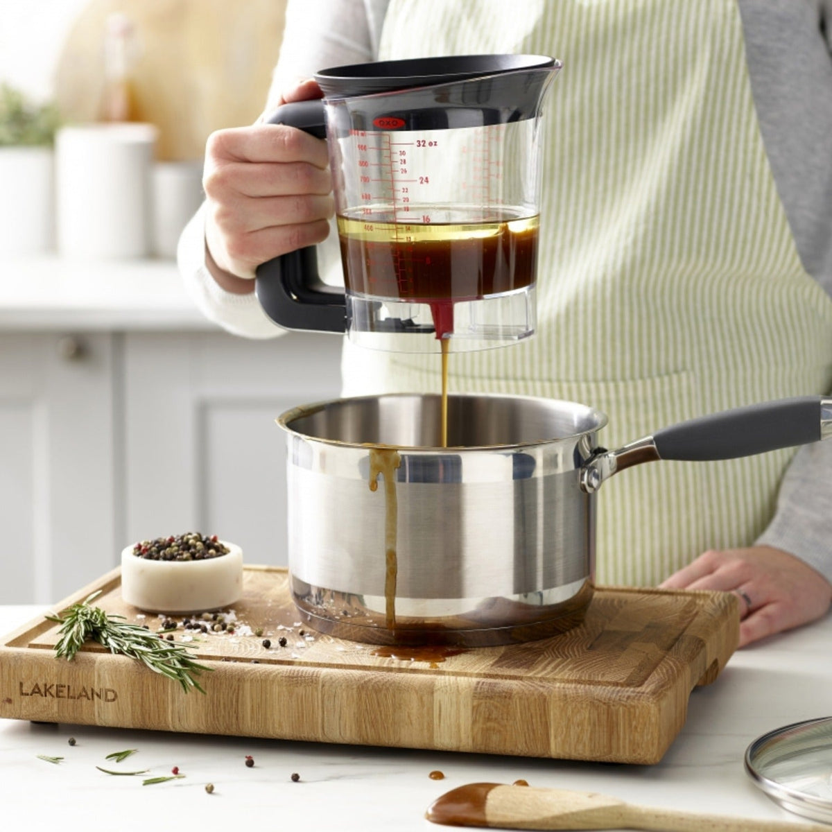 OXO Good Grips Fat Separator Gravy Jug 1L