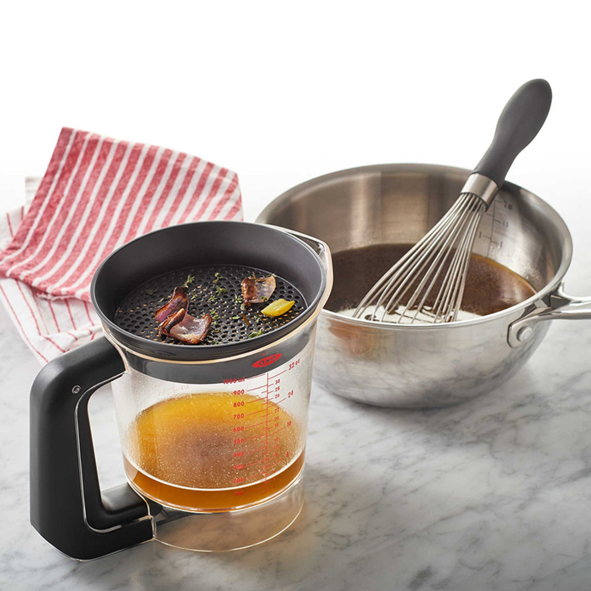 OXO Good Grips Fat Separator Gravy Jug 1L