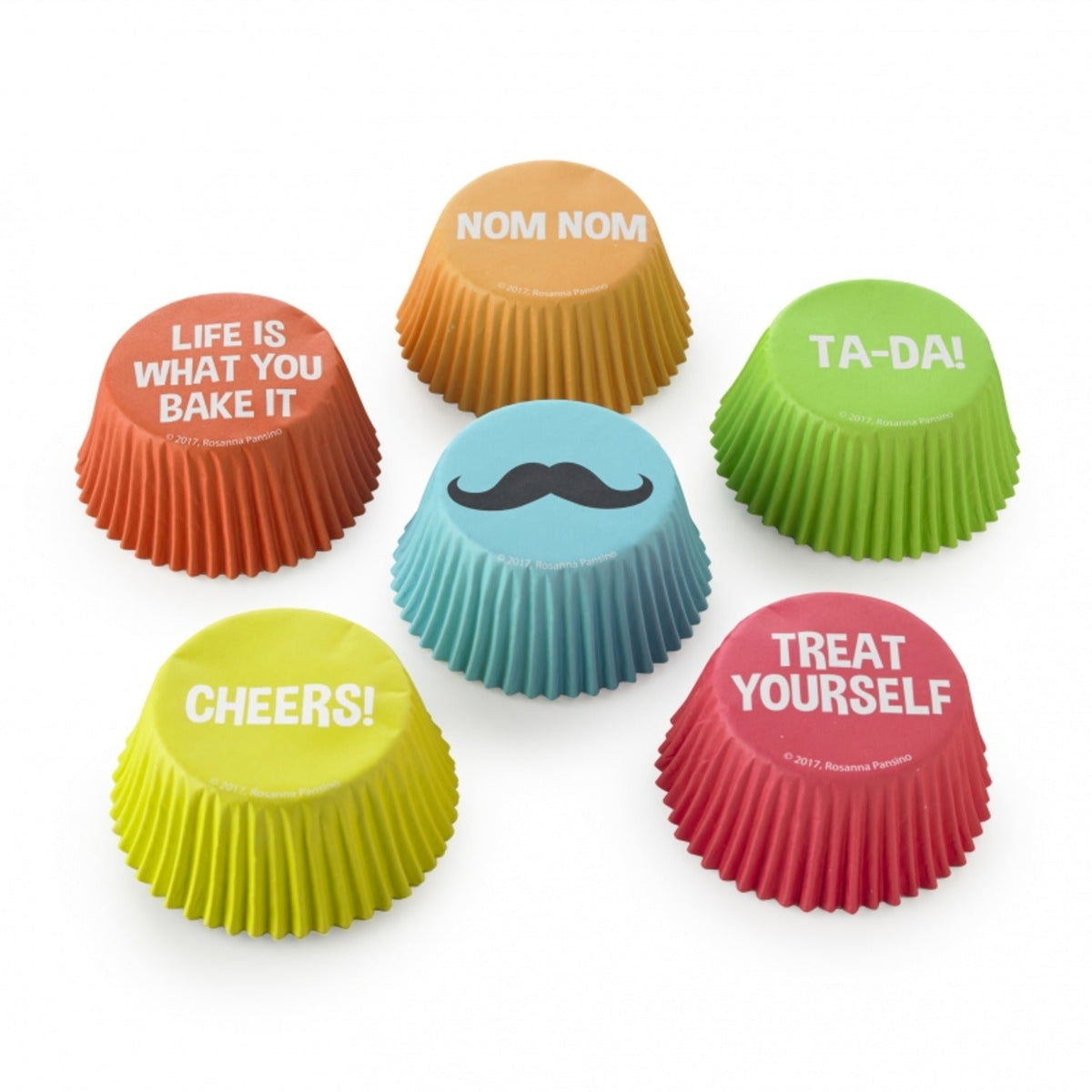Rosanna Pansino by Wilton Cupcake Cases Assorted 72 Pack