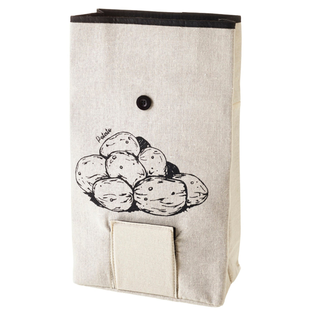 Lakeland Potato Bag with Button Tie Closure