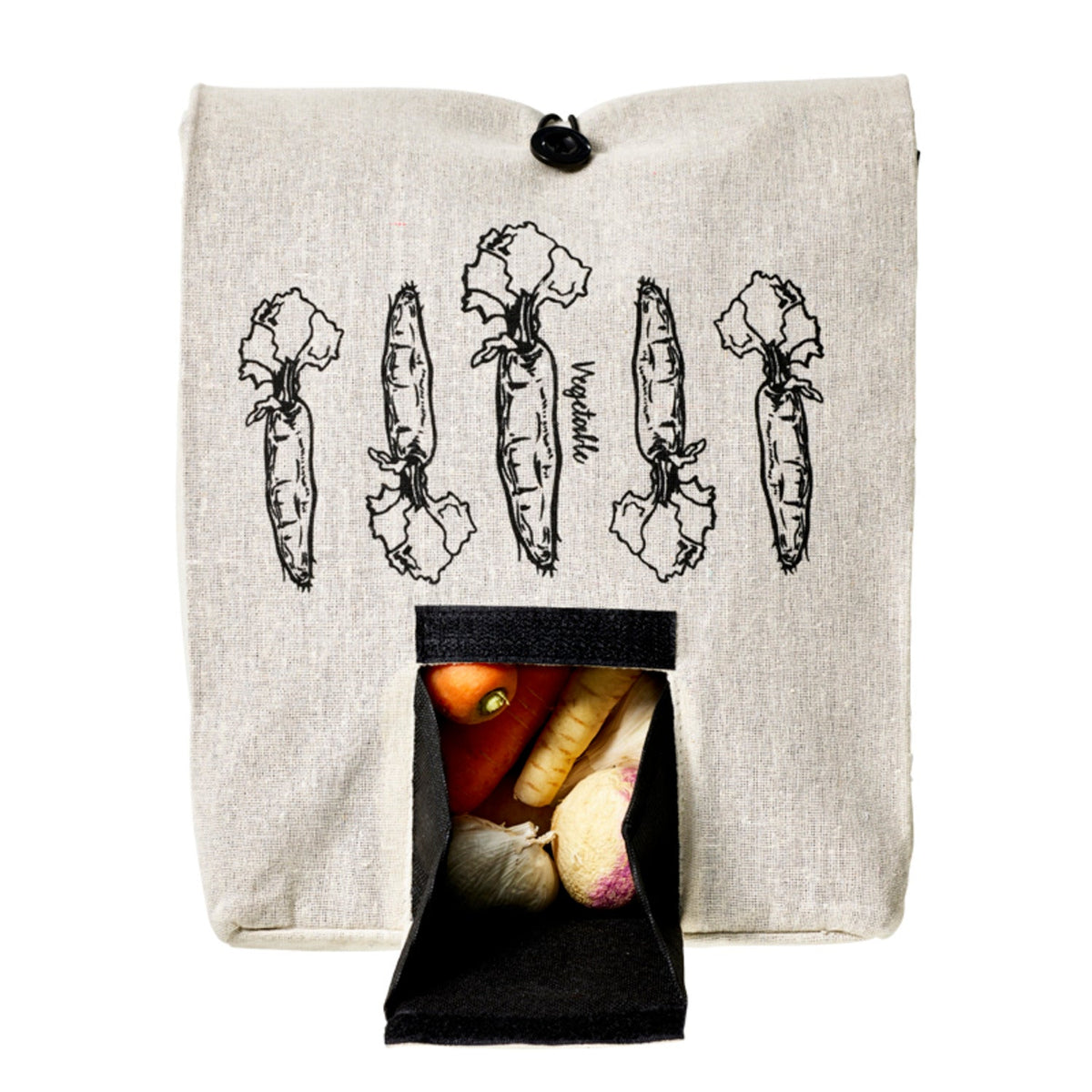 Lakeland Vegetable Bag with Button Tie Closure