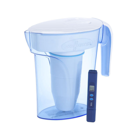 Legacy ZeroWater 5-Stage Water Filter Jug with Free TDS Meter 1.7L