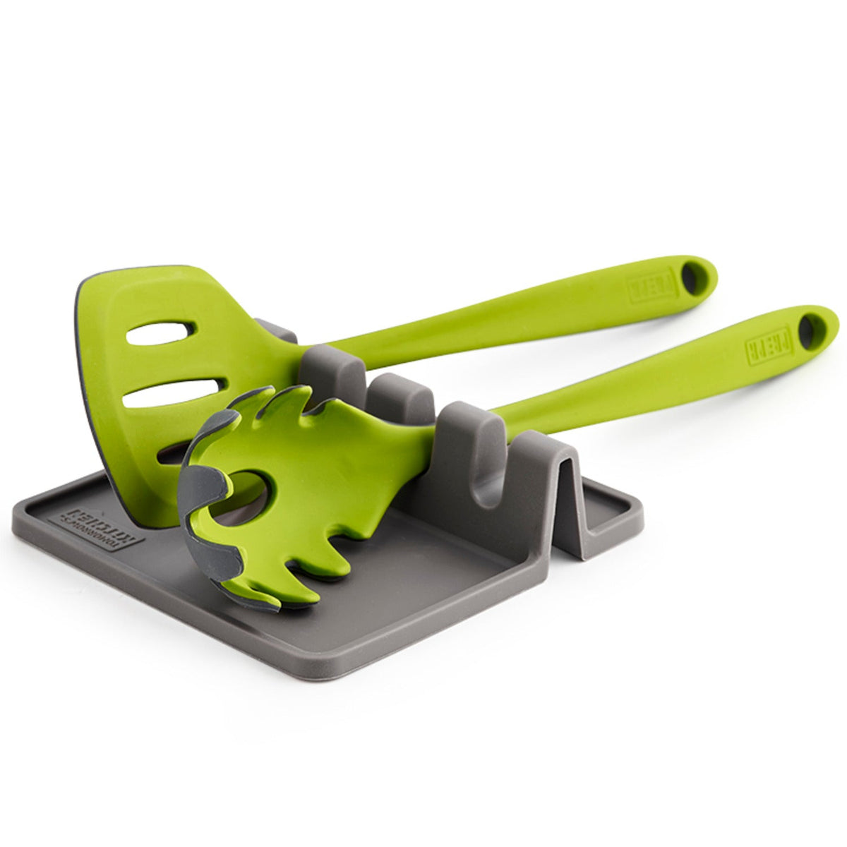 Tomorrow’s Kitchen Silicone Utensil Rest Grey