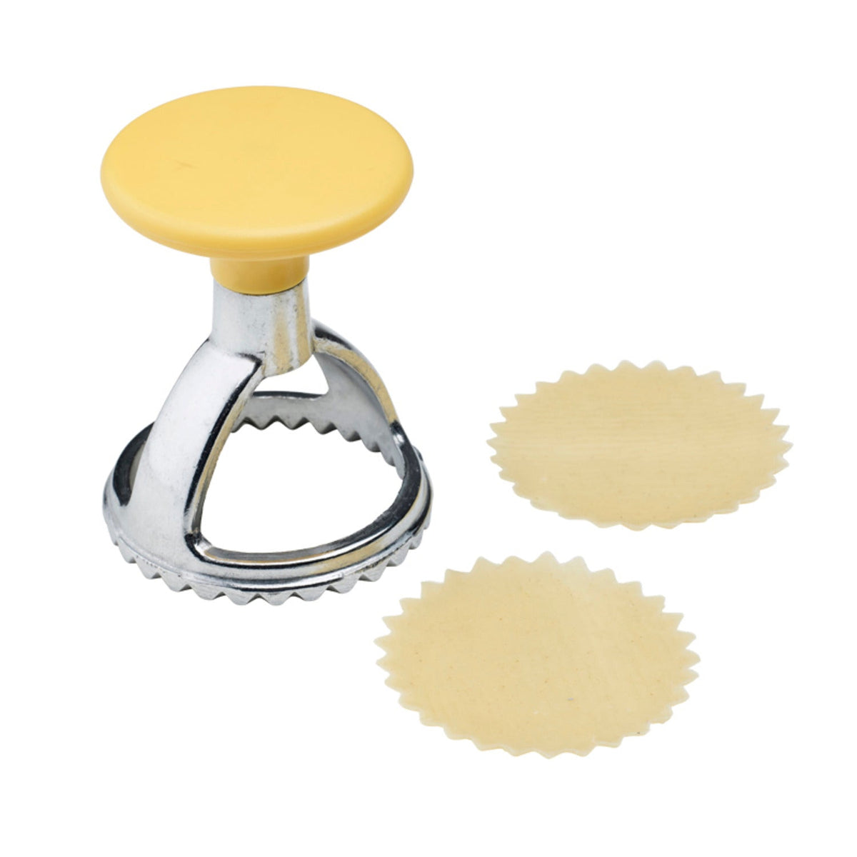 Ravioli Maker Stamp Press Set – 1 Square 1 Round