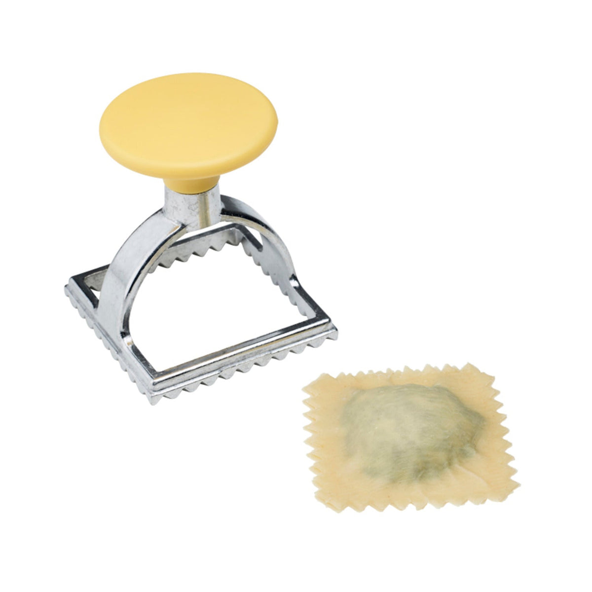 Ravioli Maker Stamp Press Set – 1 Square 1 Round