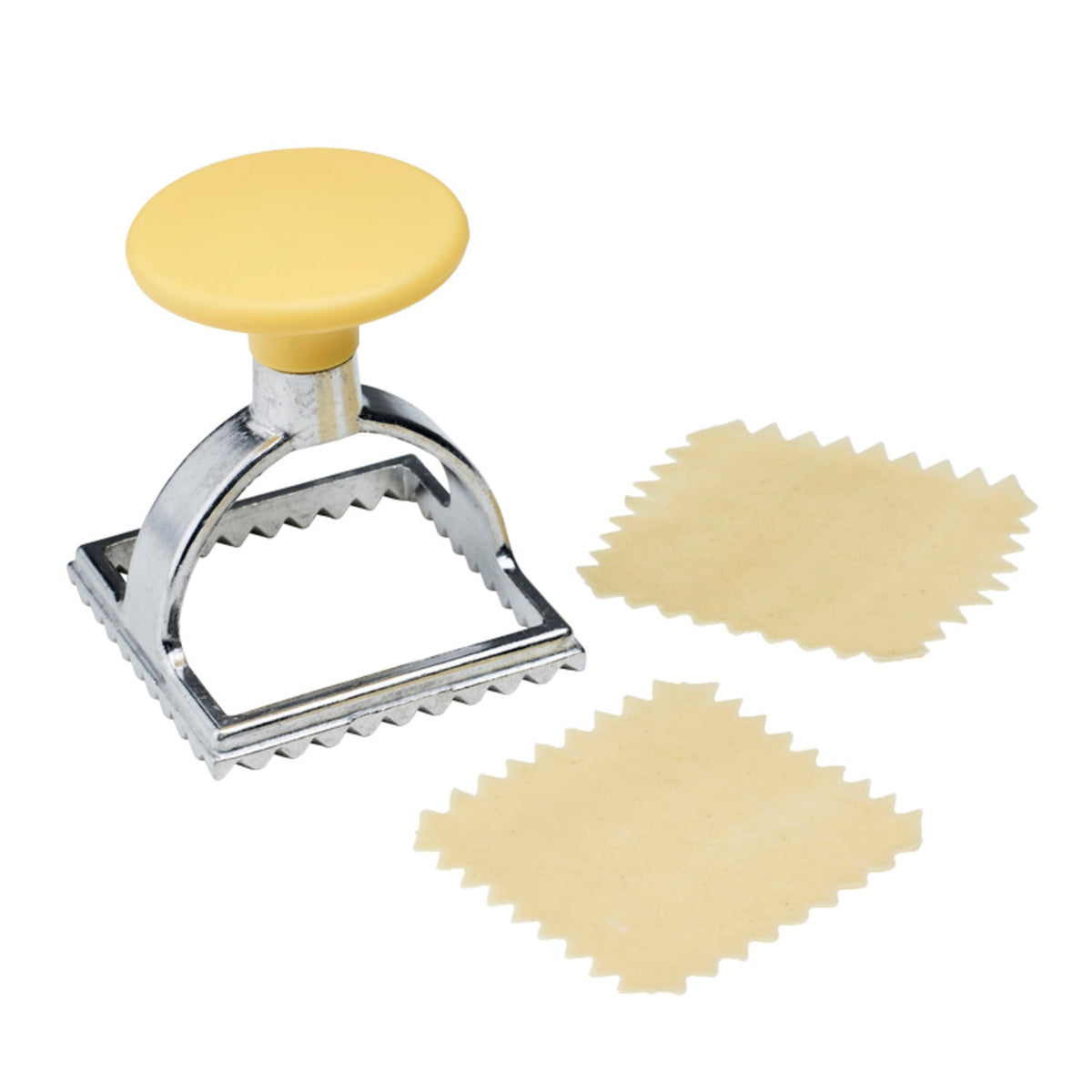 Ravioli Maker Stamp Press Set – 1 Square 1 Round