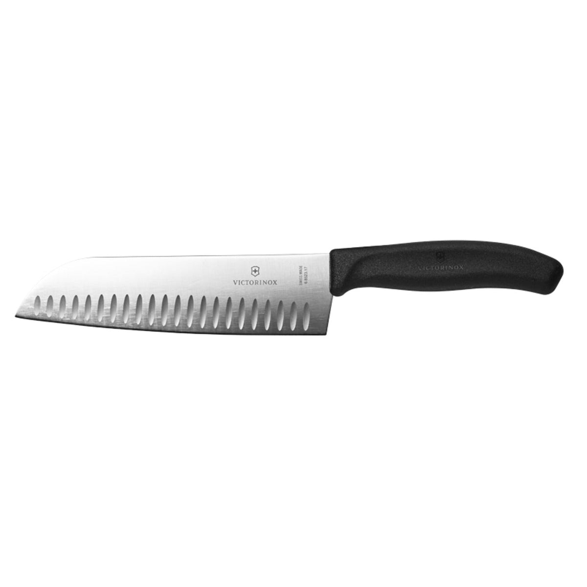 Victorinox Swiss Classic Fluted Santoku Knife 17cm Blade