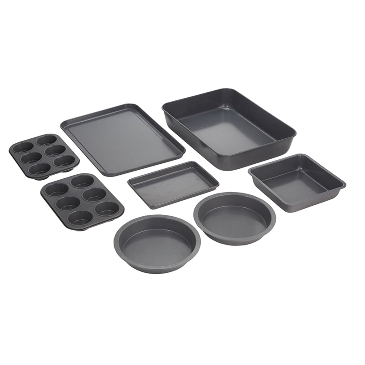 Lakeland Compact Baking Brick 8-Piece Baking and Oven Tin Set