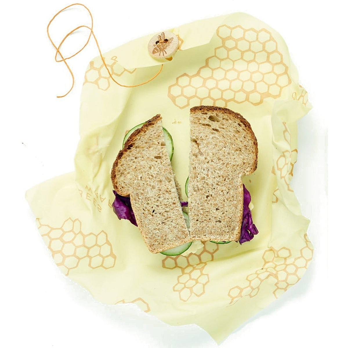 Bee’s Wrap Reusable Sandwich Wrap 33 x 33cm