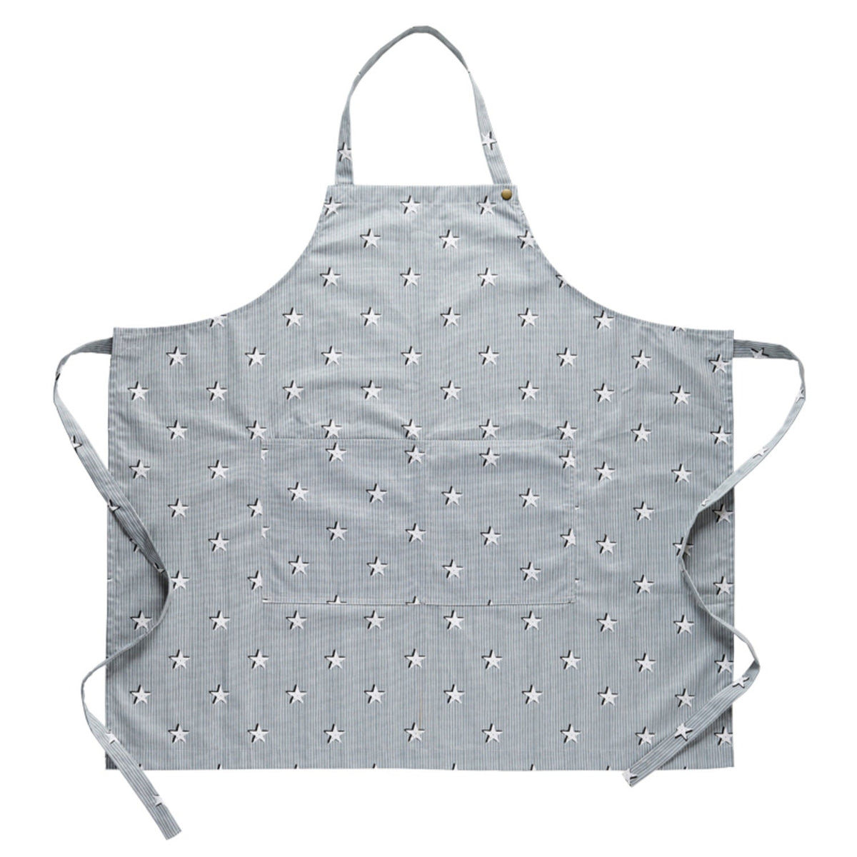 Mary Berry with Lakeland Star and Stripe Print Apron