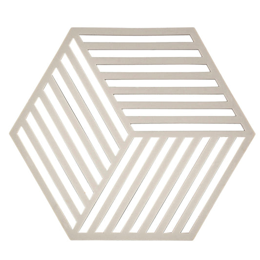 Zone Denmark Hexagon Silicone Trivet – Warm Grey